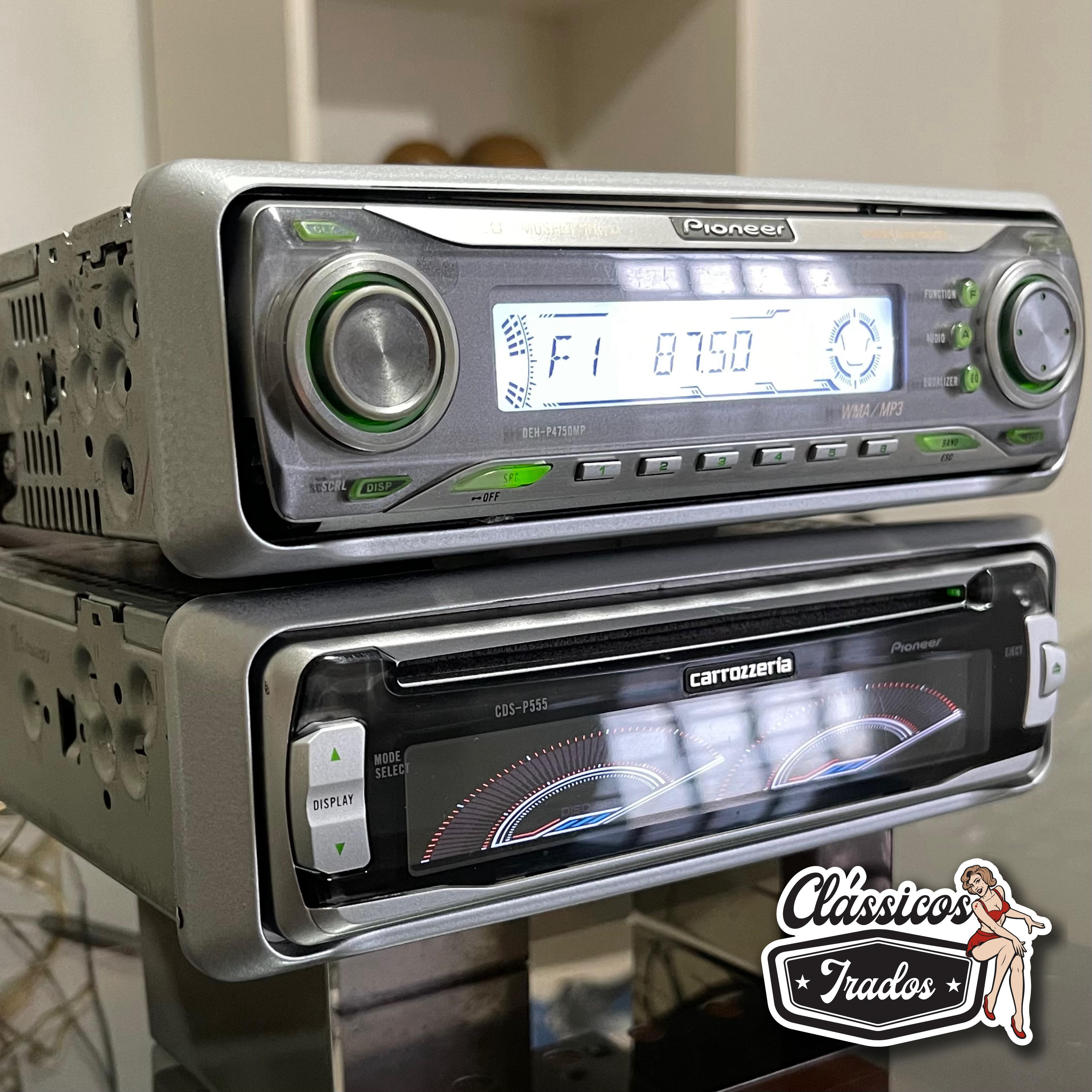 5ª Ação - Conjunto de CDs Pionner Carrozzeria P55 + P4750 MP